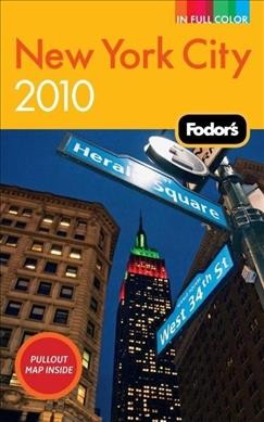 Fodor's New York City 2010.