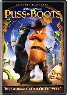 Puss in boots [videorecording] / DreamWorks Animation SKG presents ; screenplay by Tom Wheeler ; produced by Joe M. Aguilar, Latifa Ouaou ; directed by Chris Miller.
