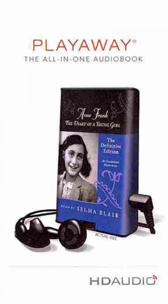 Anne Frank, the diary of a young girl [sound recording] : [the definitive edition] / Anne Frank.